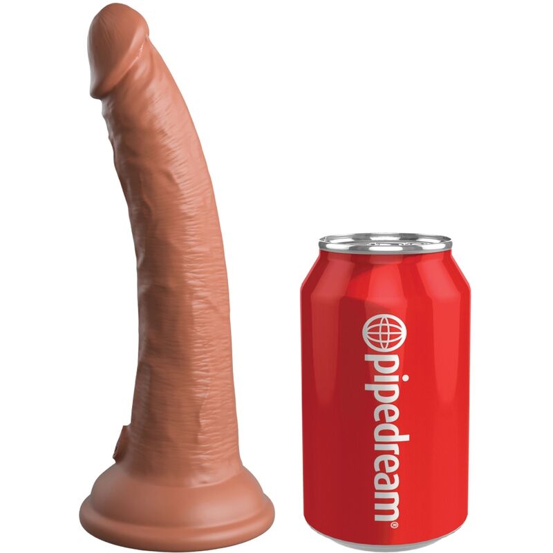 KING COCK - ELITE COMFORTABEL VERSTELBAAR HARNAS MET DILDO 17,8 CM
