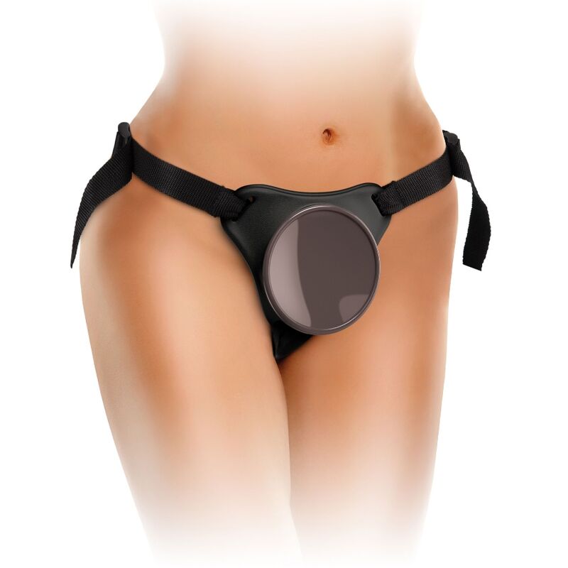 KING COCK - ELITE COMFORTABEL VERSTELBAAR HARNAS MET DILDO 17,8 CM