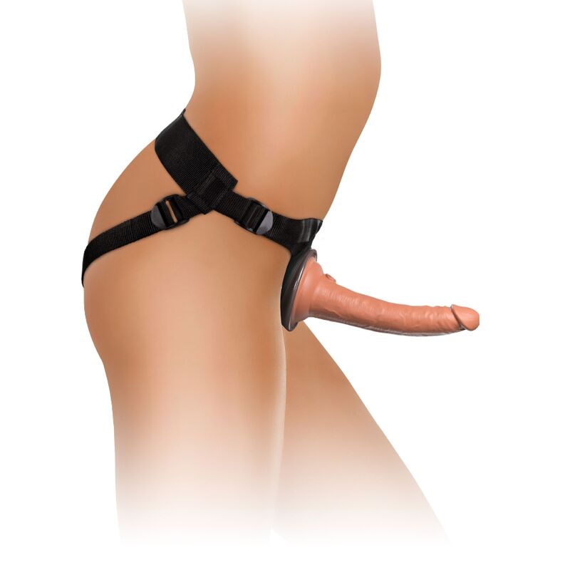 KING COCK - ELITE COMFORTABEL VERSTELBAAR HARNAS MET DILDO 17,8 CM