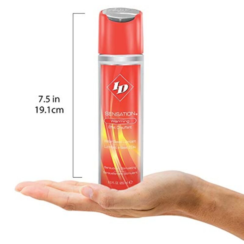 ID SENSATION - WATER-BASED LUBRICANT WITH HEATING EFFECT 250 ML