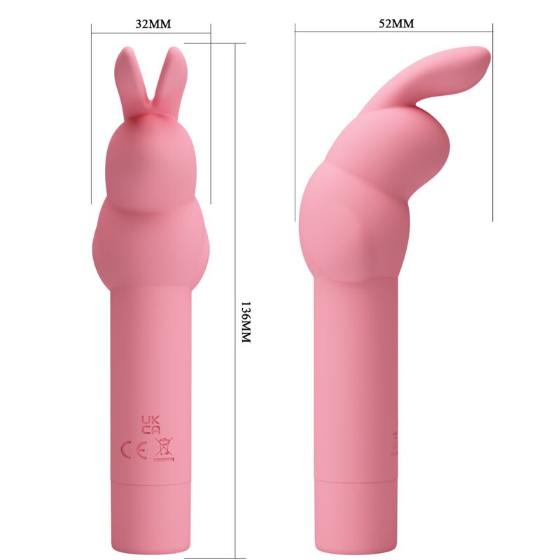 PRETTY LOVE - VIBRATEUR GERARDO PINK RABBIT EN SILICONE