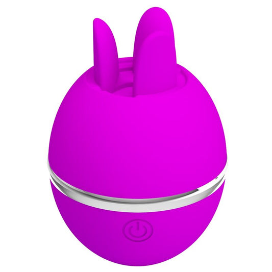 PRETTY LOVE - GEMINI BALL VIOLET. VIBRATEUR ROND EN SILICONE