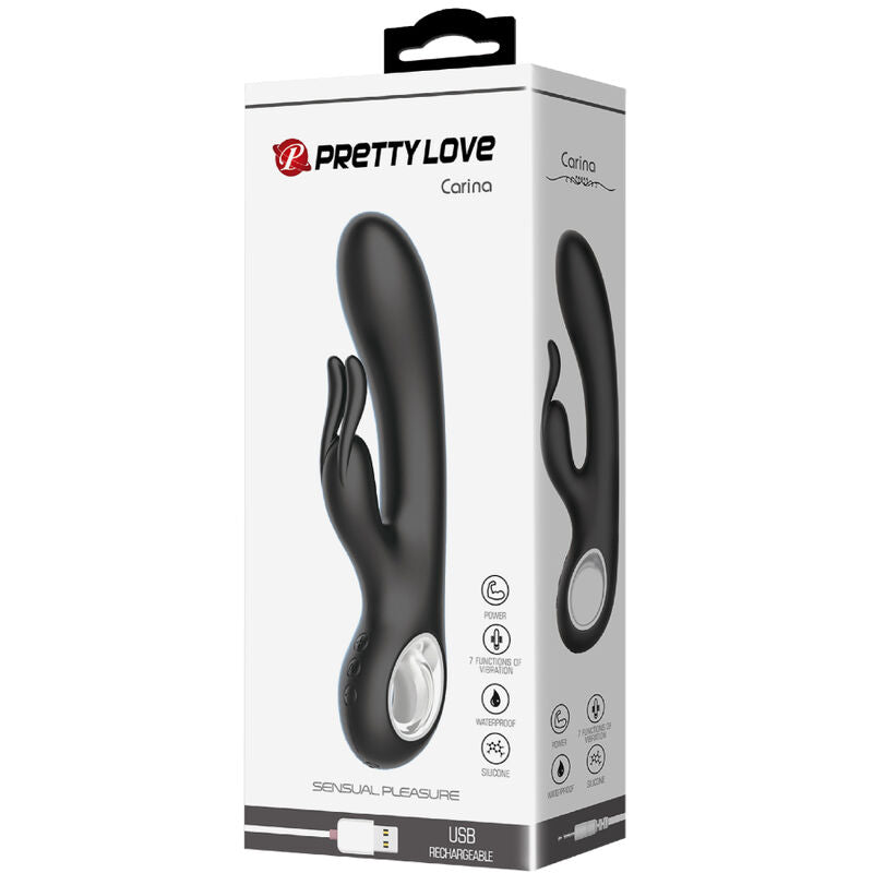 PRETTY LOVE - CARINA VIBRATEUR STIMULATEUR DE CLITORIS ET DE POINT G