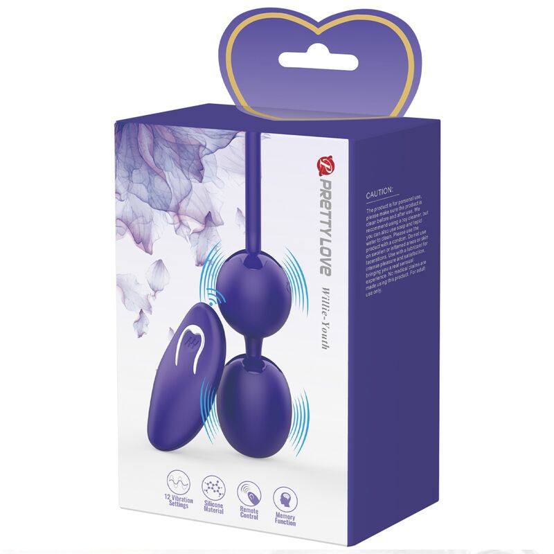 PRETTY LOVE - WILLIE YOUTH AFSTANDSBEDIENING BAL &amp; VIOLETTE VIBRATIE