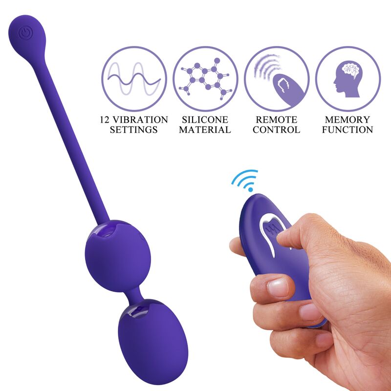 PRETTY LOVE - BALLE TÉLÉCOMMANDÉE WILLIE YOUTH ET VIBRATION VIOLETTE