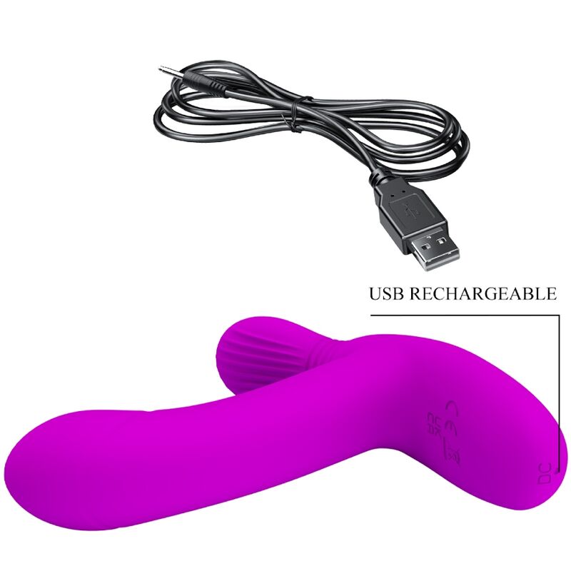 PRETTY LOVE - MASSEUR DE CLITORIS GERI ROSE TÉLÉCOMMANDE