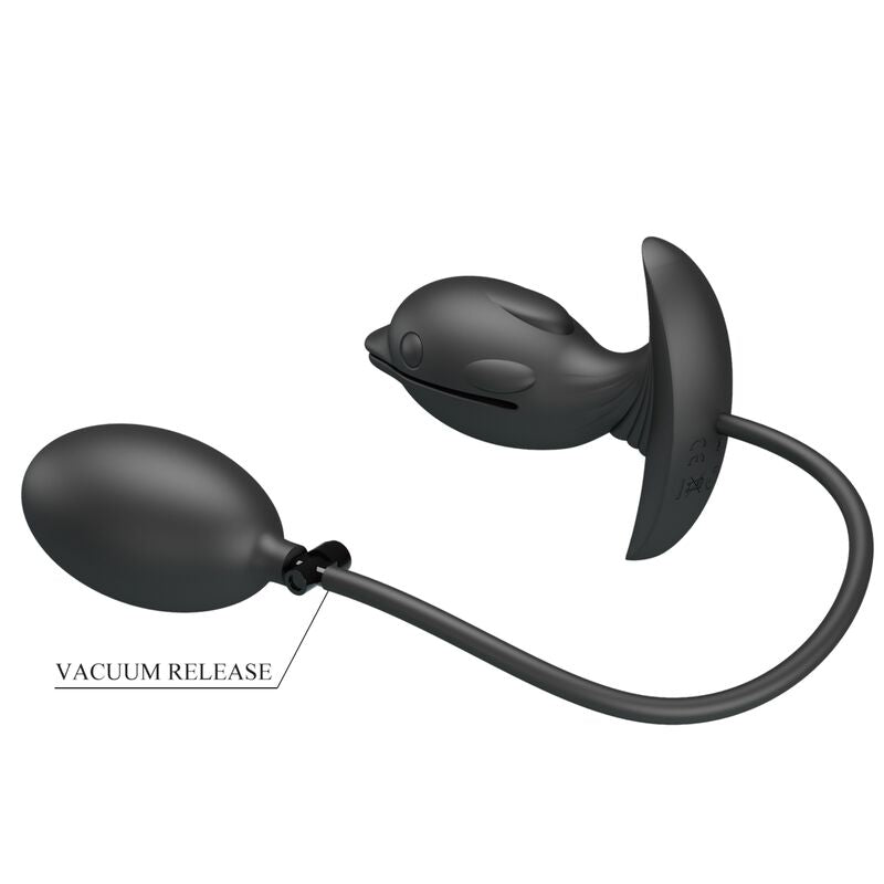 PRETTY LOVE - OPBLAASBARE EN OPLAADBARE DOLFIJN ANAAL PLUG