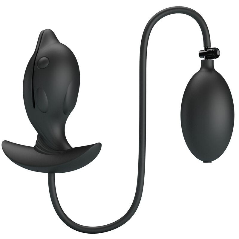 PRETTY LOVE - OPBLAASBARE EN OPLAADBARE DOLFIJN ANAAL PLUG