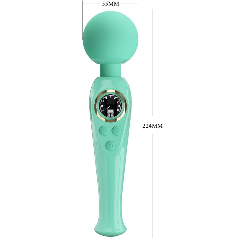 PRETTY LOVE - VIBRATEUR SKYLER GREEN WAND