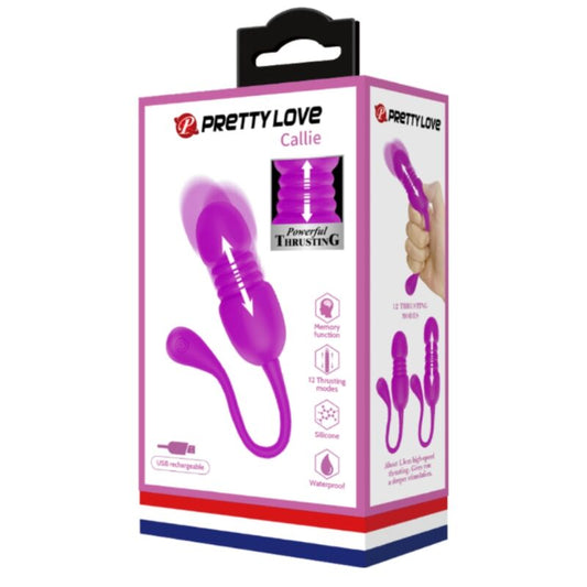 PRETTY LOVE - ŒUF VIBRANT RECHARGEABLE CALLIE PURPLE