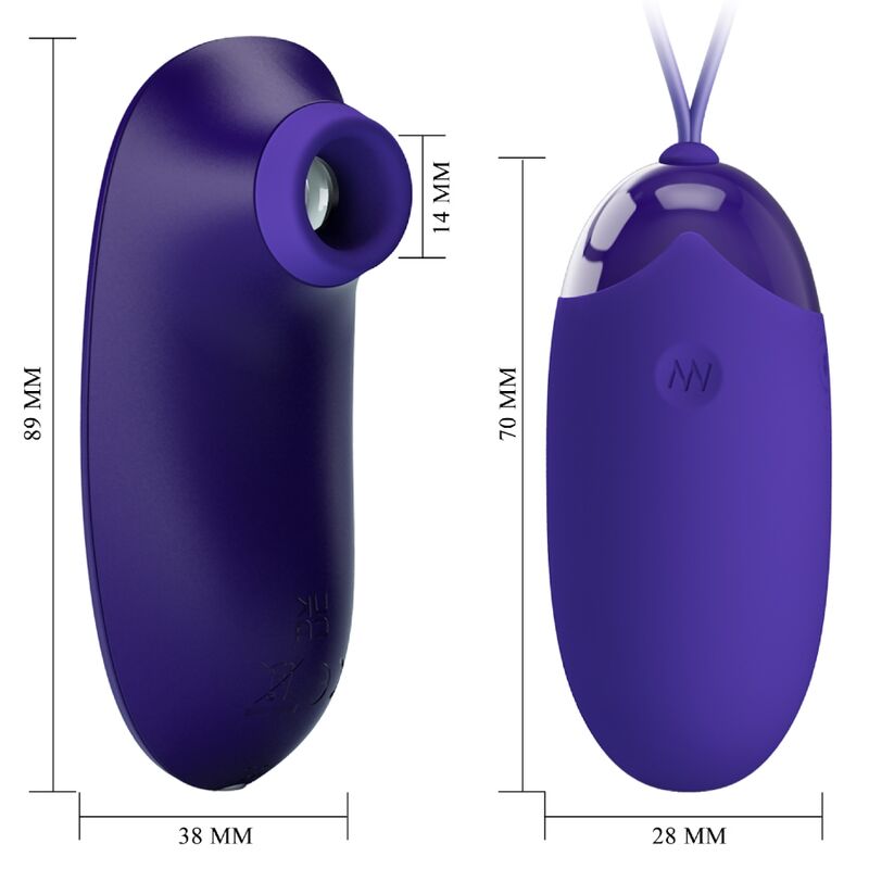 PRETTY LOVE - STIMULATOR AND WEARABLE EGG