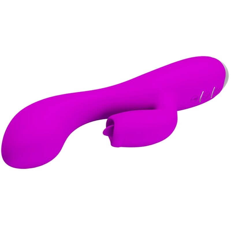 PRETTY LOVE - GLORIA VIBRATEUR LAPIN RECHARGEABLE, ÉTANCHE, VIOLET