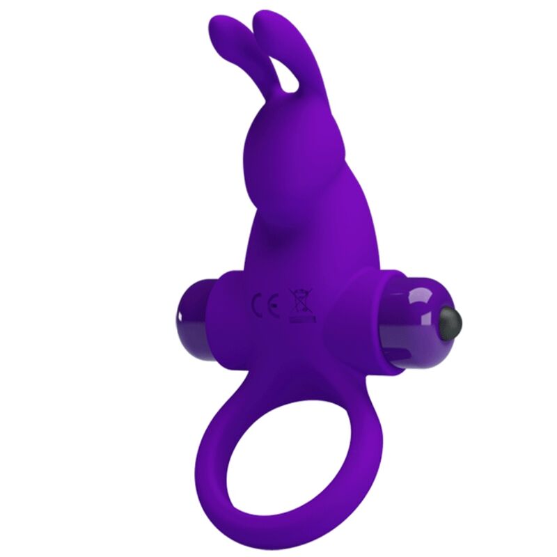 PRETTY LOVE - VIBRATOR RING I KONIJN VOOR PAARSE PENIS