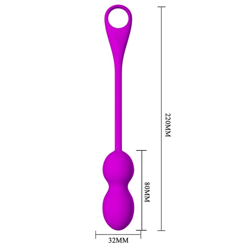 PRETTY LOVE - VIBRATEUR RECHARGEABLE ELVIRA VIOLET