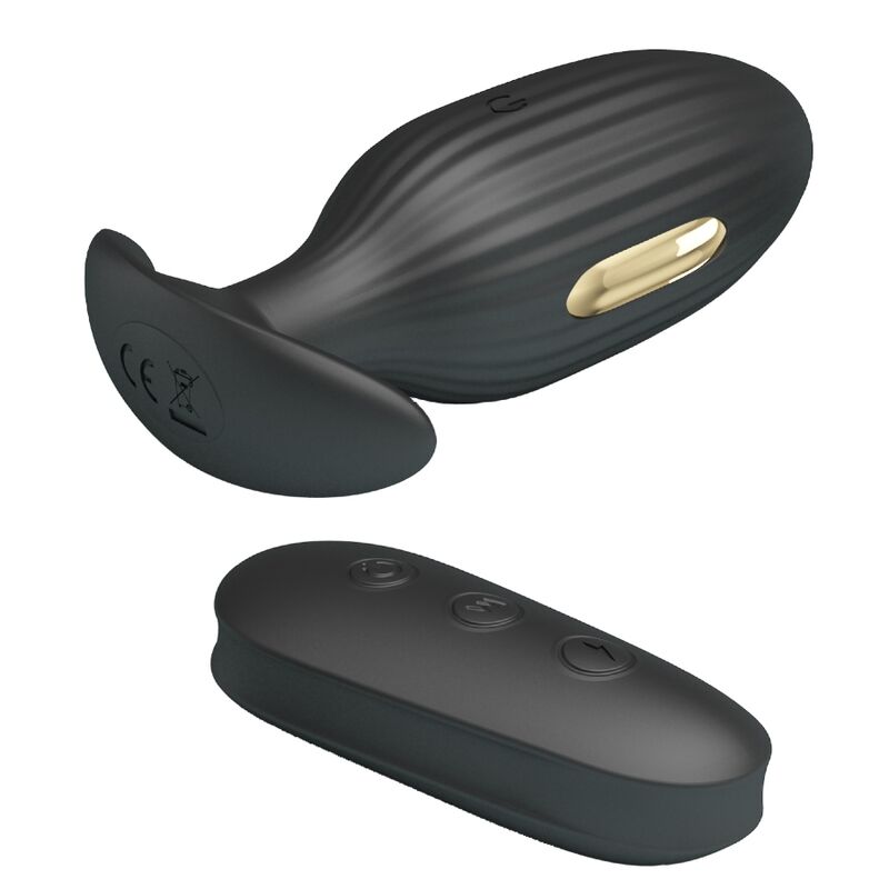 PRETTY LOVE - KELLY PLUG ANAAL OPLAADBARE VIBRATOR ZWART