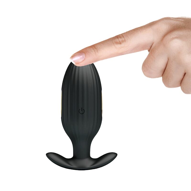 PRETTY LOVE - KELLY PLUG ANAAL OPLAADBARE VIBRATOR ZWART