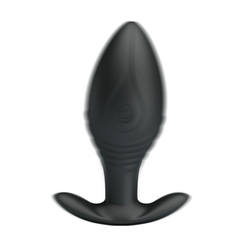 PRETTY LOVE - VIBRATEUR RECHARGEABLE ANAL PLUG REGINA NOIR