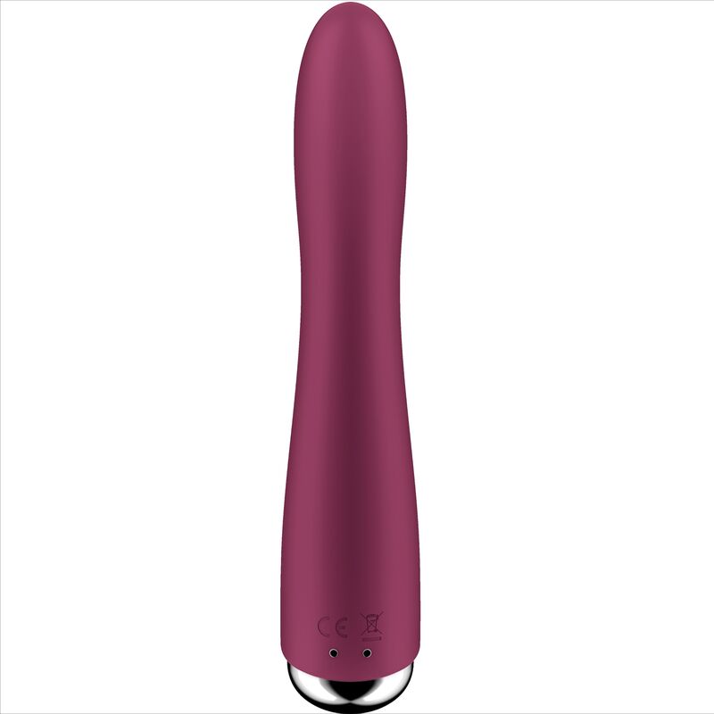 SATISFYER - SPINNING VIBE 1 VIBRATEUR ROTATEUR BLEU POUR POINT G