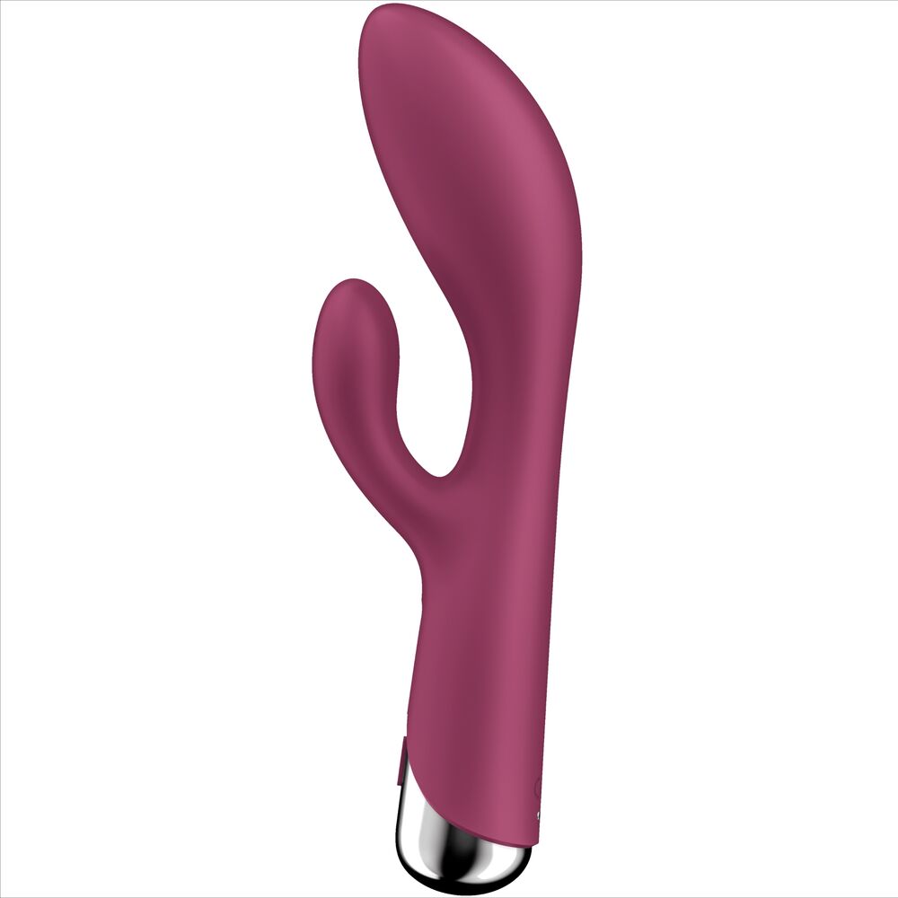 SATISFYER - SPINNING RABBIT 1 CLITORIS EN G-SPOT STIMULATIE BLAUW