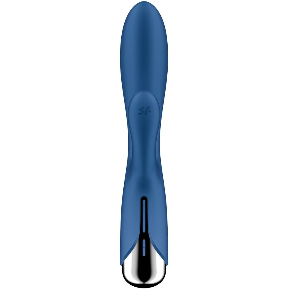 SATISFYER - SPINNING RABBIT 1 CLITORIS EN G-SPOT STIMULATIE BLAUW
