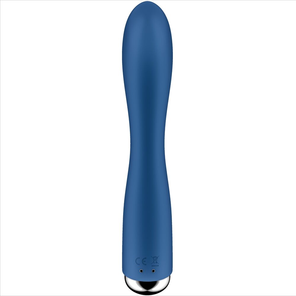 SATISFYER - SPINNING RABBIT 1 CLITORIS EN G-SPOT STIMULATIE BLAUW