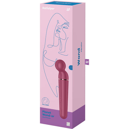 SATISFYER - PLANET WAND-ER VIBRATOR MASSAGER BLAU