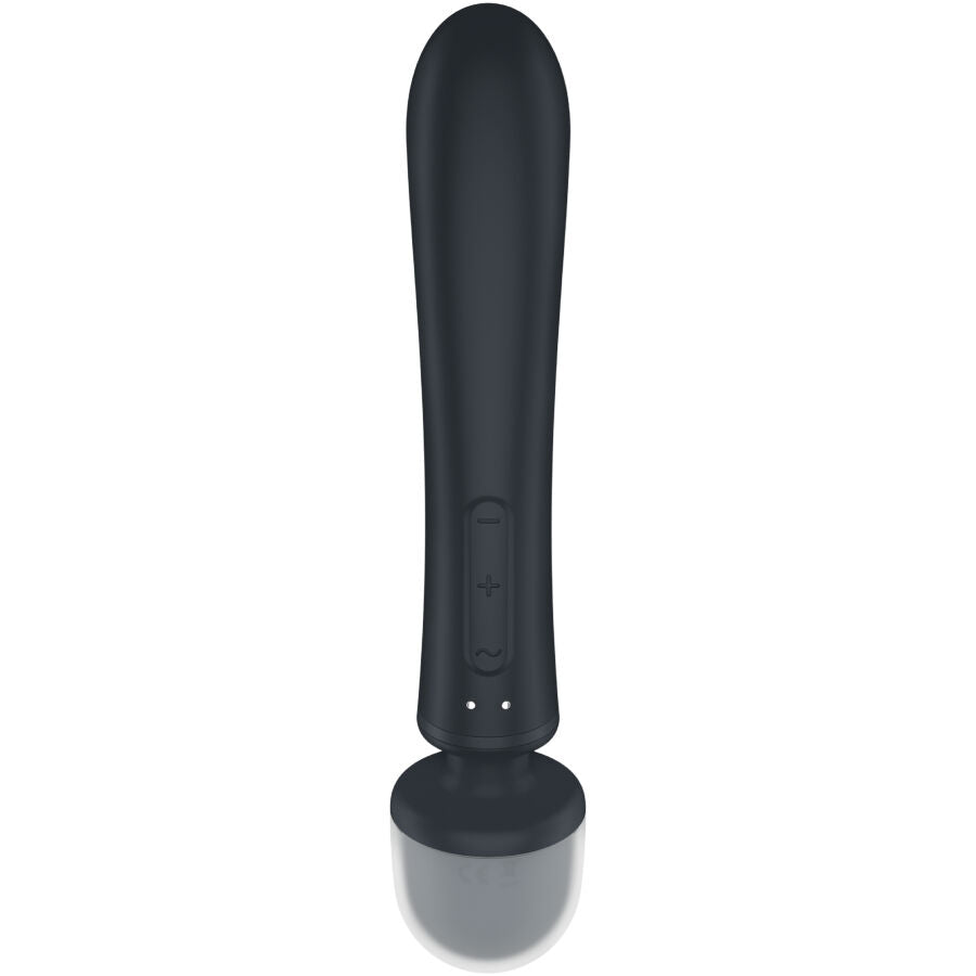 SATISFYER - VIBRATEUR MASSEUR TRIPLE LOVER RABBIT GRIS