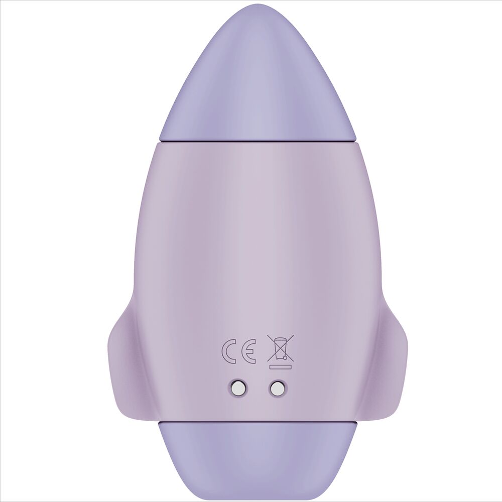 SATISFYER - MISSION CONTROL BLAUW KLEINE DUBBELE IMPULS VIBRATOR