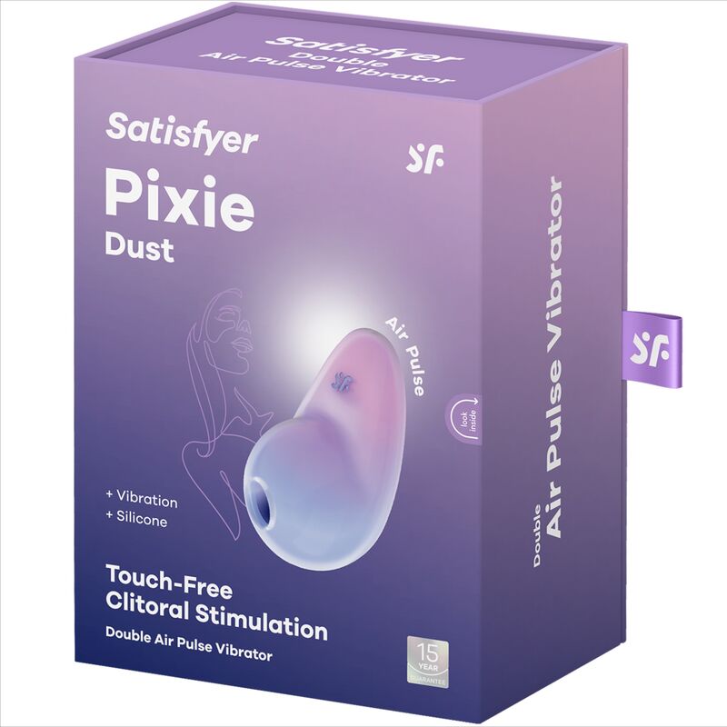 SATISFYER - STIMULATEUR PIXIE DUST BLUE AIR PLUSE