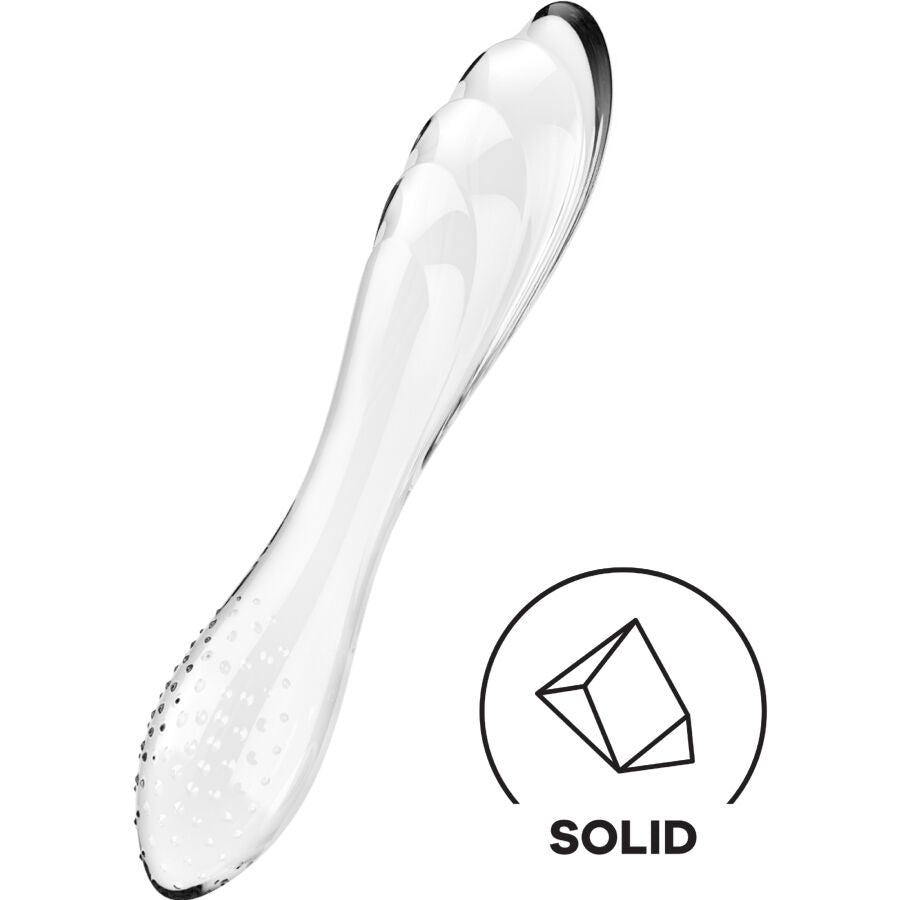 SATISFYER - GLANZEND KRISTALZWART
