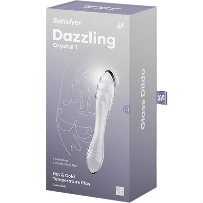 SATISFYER - SCHILLERNDES KRISTALL SCHWARZ