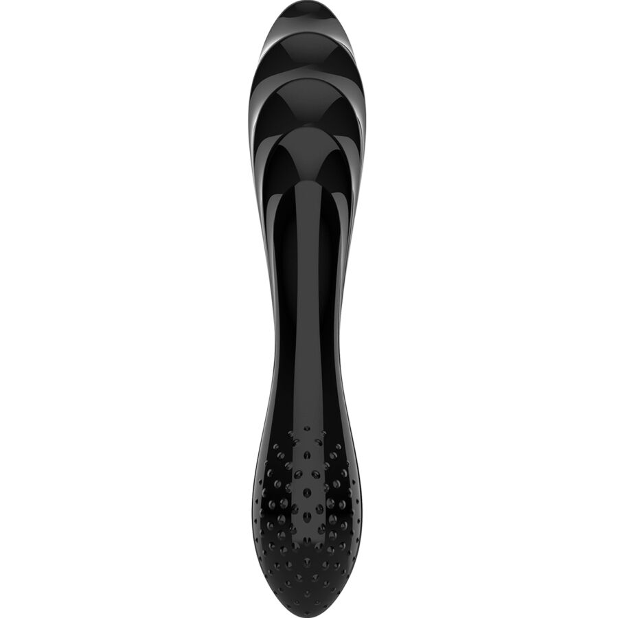 SATISFYER - GLANZEND KRISTALZWART
