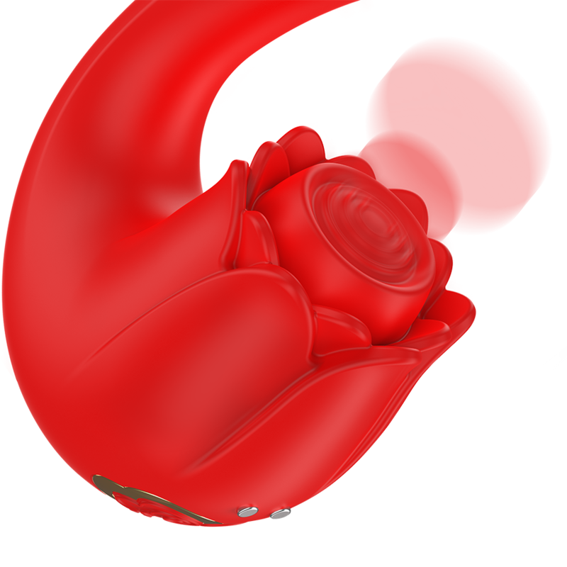 MIA - SELENA STIMULATOR VIBRATING + FLAP RED