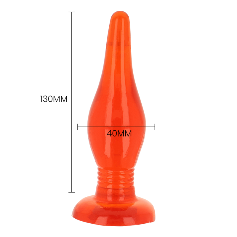 BAILE - PLUG ANAL ROUGE SOFT TOUCH 14,2 CM
