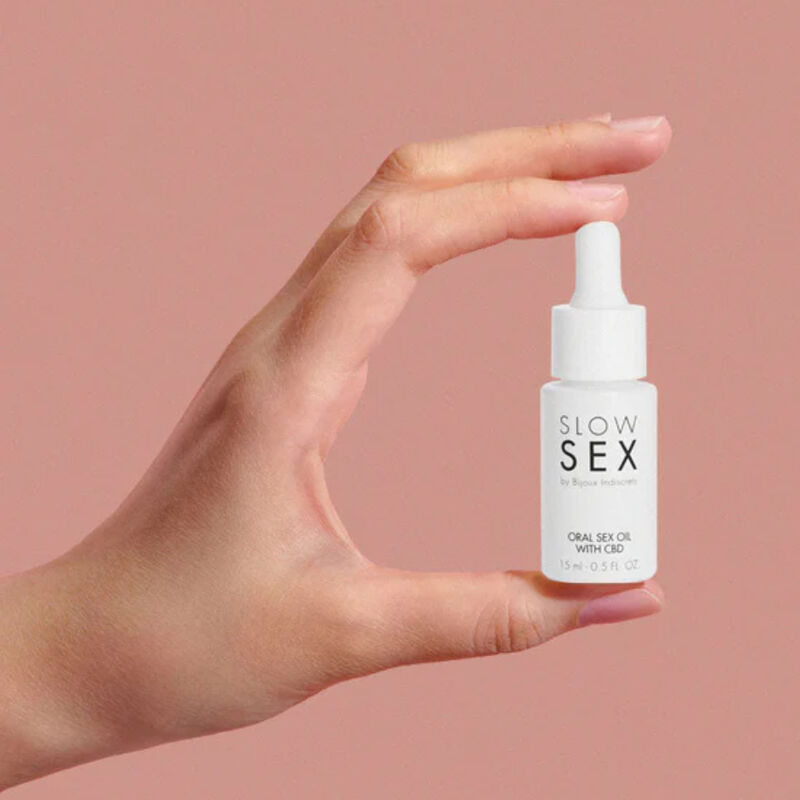 BIJOUX - SLOW SEX ORALE SEX OLIE MET CBD 15 ML
