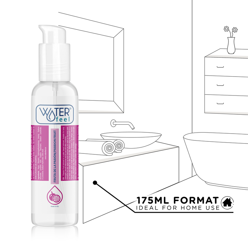 WATERFEEL - LUBRIFIANT À BASE D'EAU AU FRUIT DE LA PASSION 175 ML