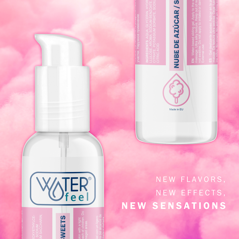 WATERFEEL - SUIKERWOLK GLIJMIDDEL 175 ML
