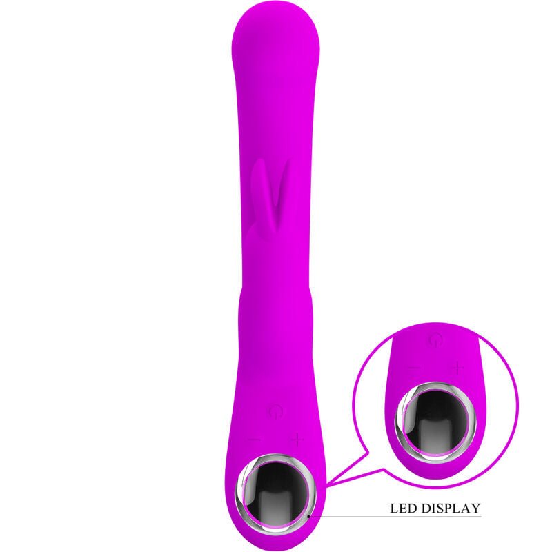PRETTY LOVE - LAMAR RABBIT VIBRATOR &amp; VIOLET G-SPOT