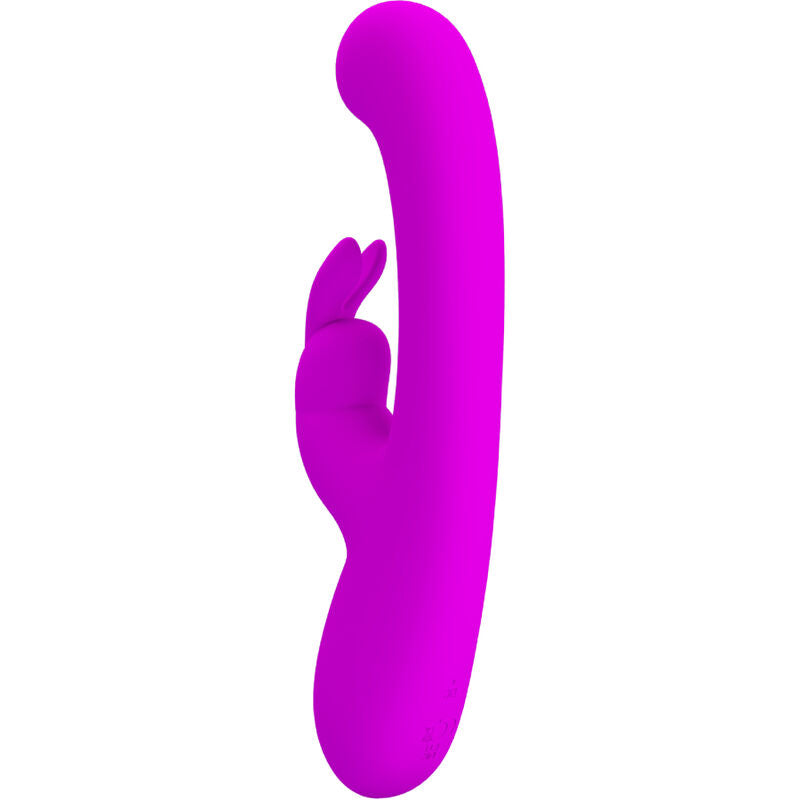 PRETTY LOVE - LAMAR RABBIT VIBRATOR &amp; VIOLET G-SPOT