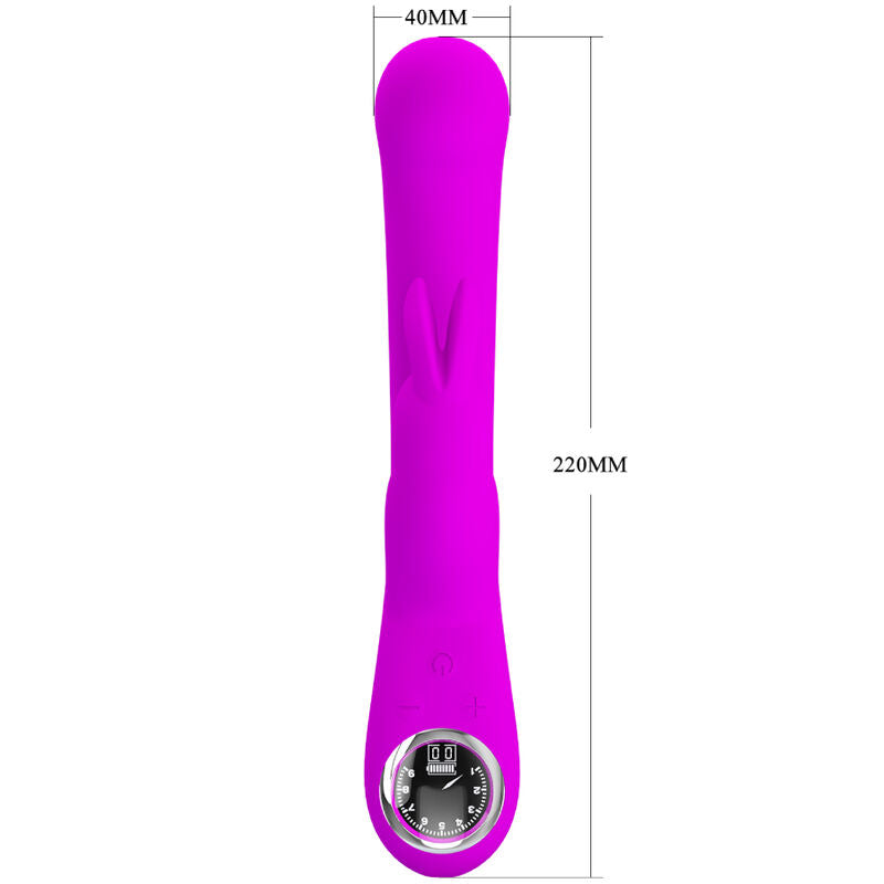 PRETTY LOVE - LAMAR RABBIT VIBRATOR &amp; VIOLET G-SPOT
