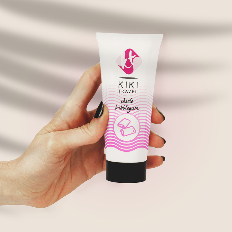 KIKÍ TRAVEL - AARDBEI GOM GLIJMIDDEL 50 ML