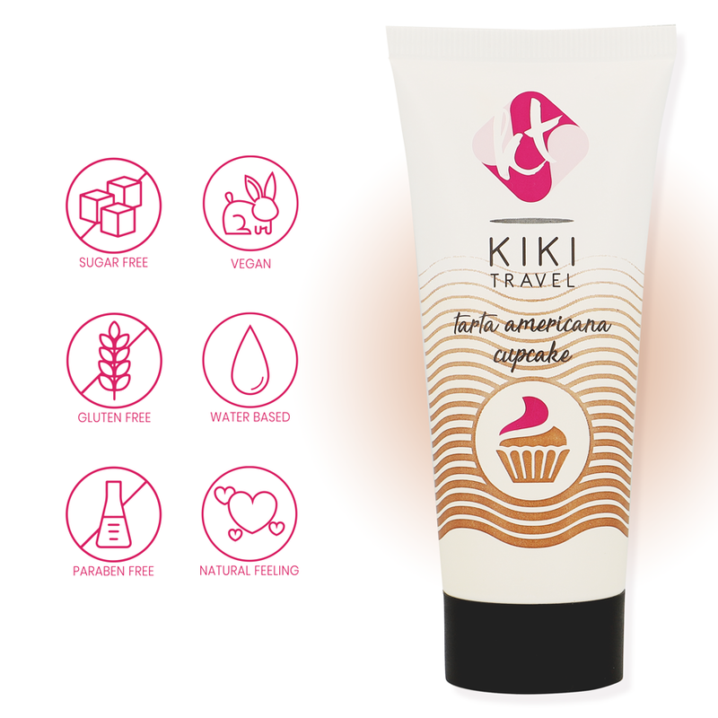 KIKÍ TRAVEL - CUPCAKE GLIJMIDDEL 50 ML