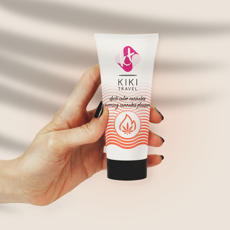 KIKÍ TRAVEL - CANNABIS HOT EFFECT GLIJMIDDEL 50 ML