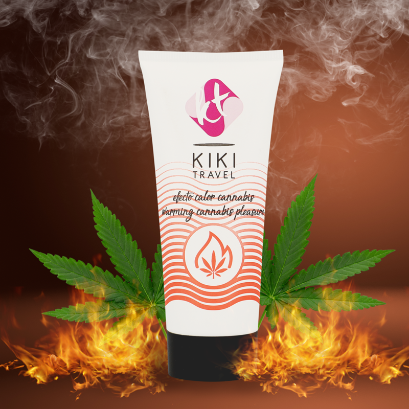 KIKÍ TRAVEL - CANNABIS HOT EFFECT GLIJMIDDEL 50 ML