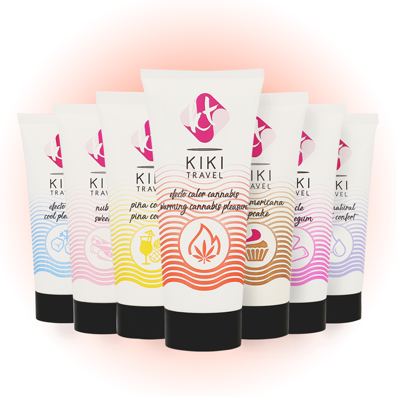 KIKÍ TRAVEL - CANNABIS HOT EFFECT GLIJMIDDEL 50 ML