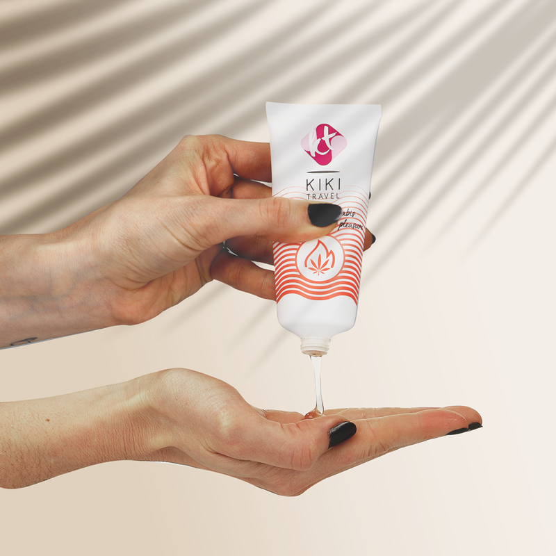 KIKÍ TRAVEL - CANNABIS HOT EFFECT GLIJMIDDEL 50 ML