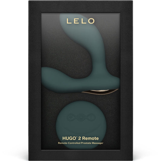 LELO - HUGO 2 PROSTATAMASSAGER MIT FERNBEDIENUNG SCHWARZ
