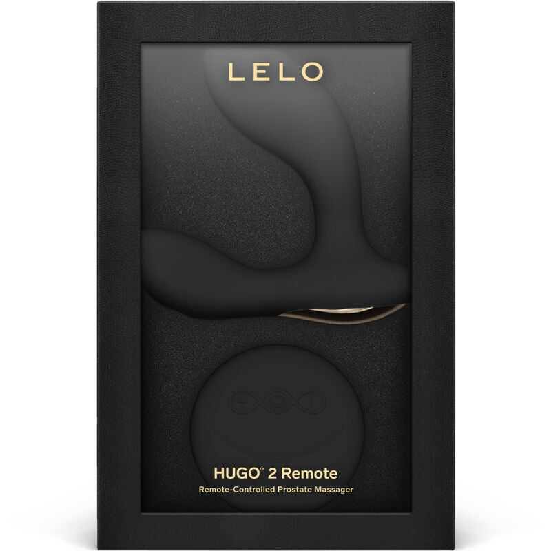 LELO - HUGO 2 MASSEUR DE PROSTATE AVEC TÉLÉCOMMANDE NOIR