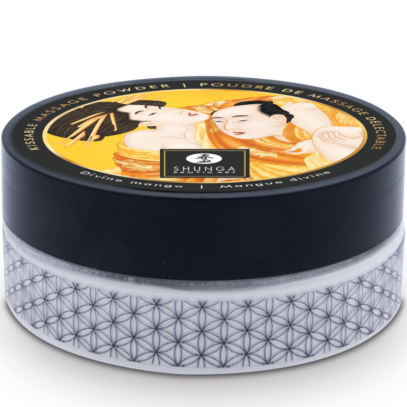 SHUNGA - EETBARE MASSAGEPOEDERSET MANGO