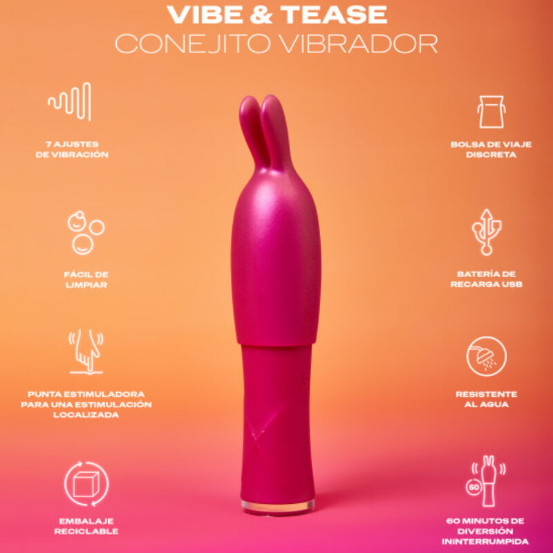 DUREX - TOY VIBE &amp; TEASE VIBRATEUR
